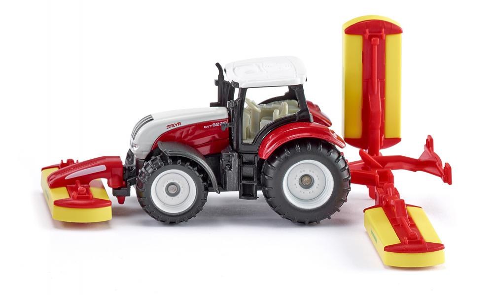 STEYR WITH POTTINGER MOWERS