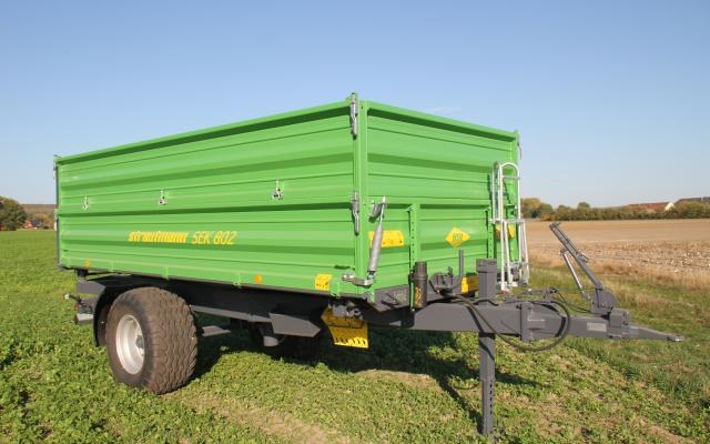 Strautmann Three-way tipping trailer SEK