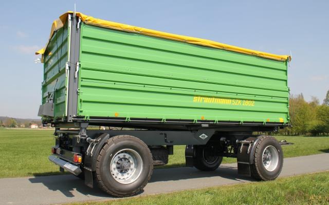 Strautmann Three-way tipping trailer SZK