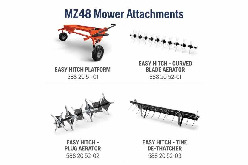 Husqvarna mz48 blades cheap