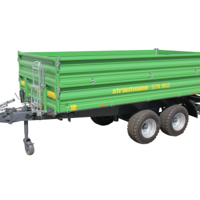 Strautmann Three-way tipping trailer STK