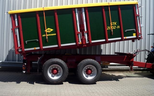 Strautmann Three-way tipping trailer STK
