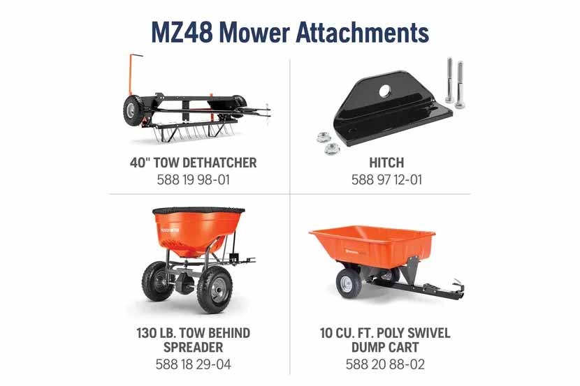 HUSQVARNA MZ48 Products AG Plus